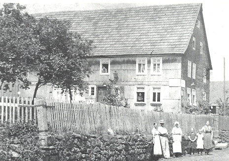 Gaststätte Däsch in Lichenroth in 1910