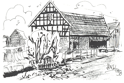 Dorfmühle in Lichenroth