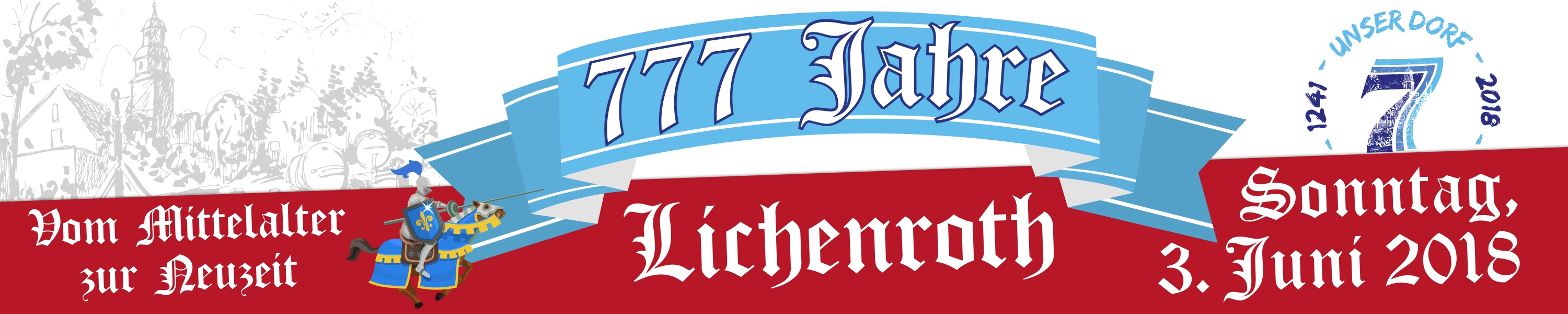 Dorfjubil�um 777 Jahre Lichenroth