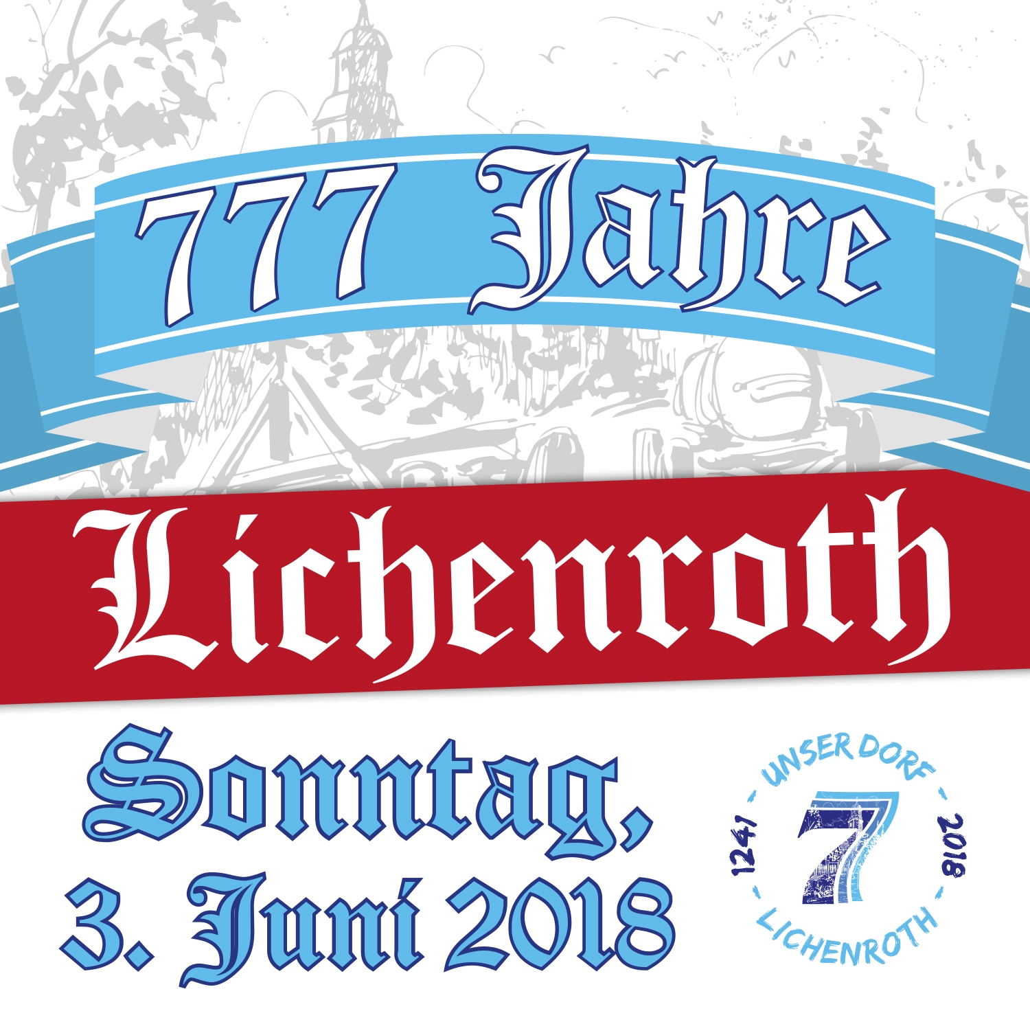 Dorfjubil�um 777 Jahre Lichenroth