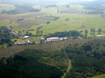 Sturmsch�den durch den Orkan Kyrill im Oberland in 2007